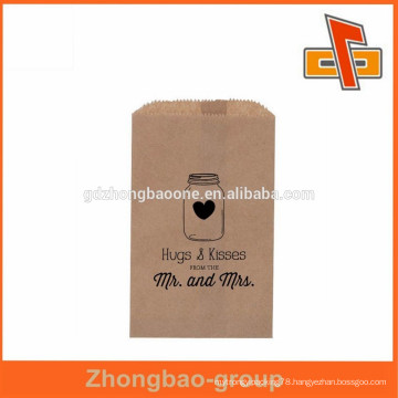 china supplier wholesale kraft paper material greaseproof packaging for fries